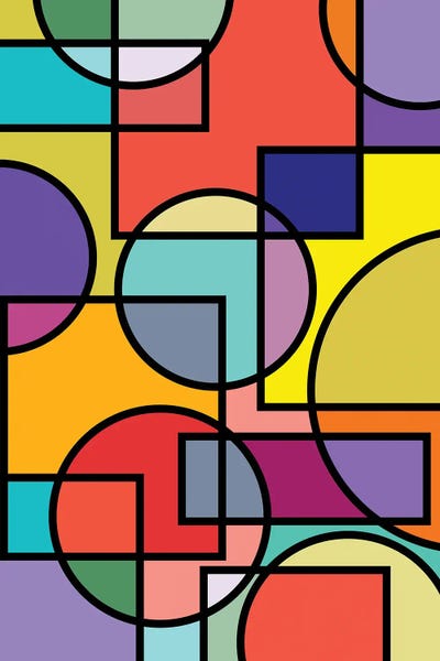 jay stanley: Abstract Circles Collection I by jay stanley