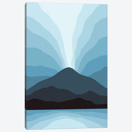 Blue Mountain Vibes I Canvas Print #STY115} by Jay Stanley Canvas Art