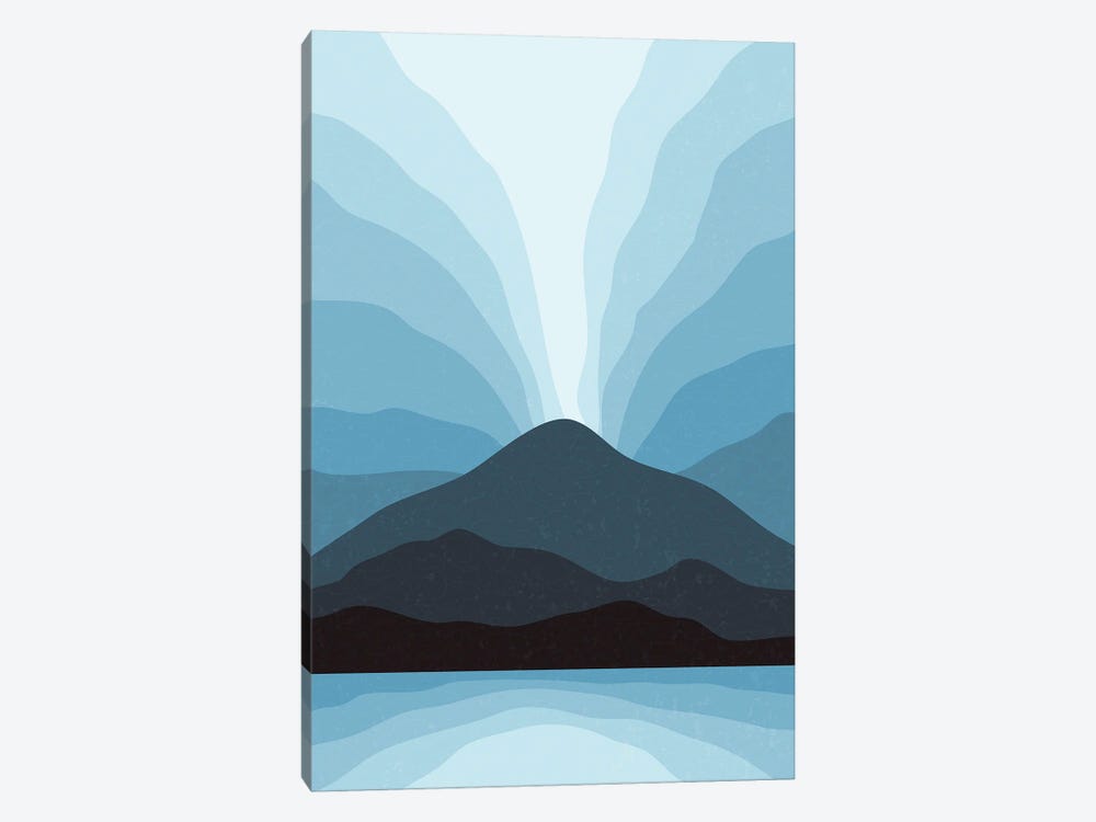 Blue Mountain Vibes I by Jay Stanley 1-piece Canvas Art Print