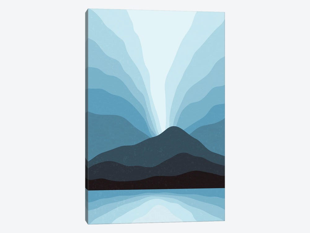 Blue Mountain Vibes II by Jay Stanley 1-piece Canvas Wall Art