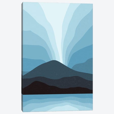 Blue Mountain Vibes III Canvas Print #STY117} by Jay Stanley Canvas Art