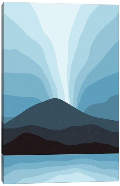 Blue Mountain Vibes III Canvas Art Print - Jay Stanley
