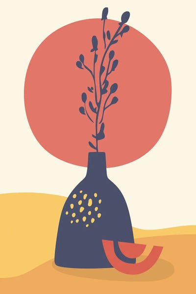 Scandinavian Office: Boho Botanicals Collection I by jay stanley