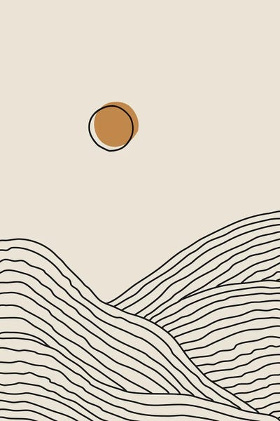 Boho Sunset Collection IV by jay stanley art print