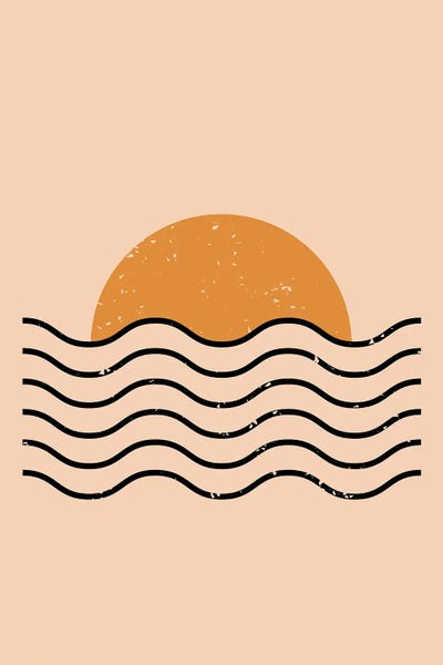 Minimalist Bohemian Decor: Boho Sunset by jay stanley