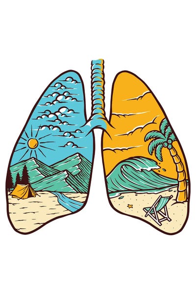 Breathe It All In by jay stanley multi panel art