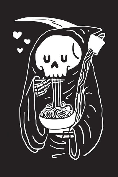 But First...Noodles by jay stanley multi panel art