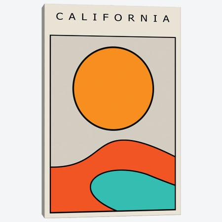 California Vibe Canvas Print #STY156} by Jay Stanley Canvas Art