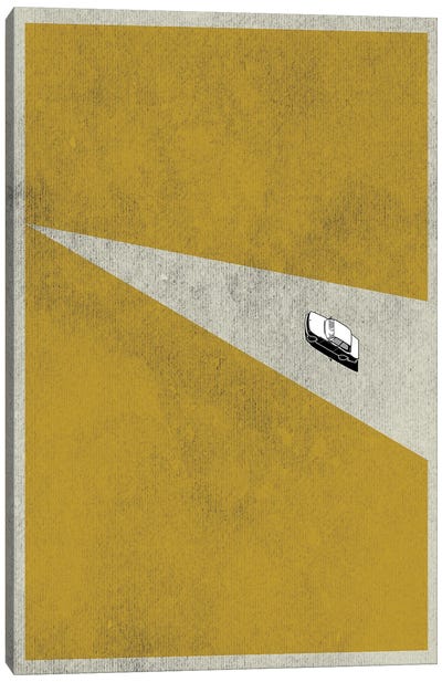 Car Series I Canvas Art Print - Yellow Art