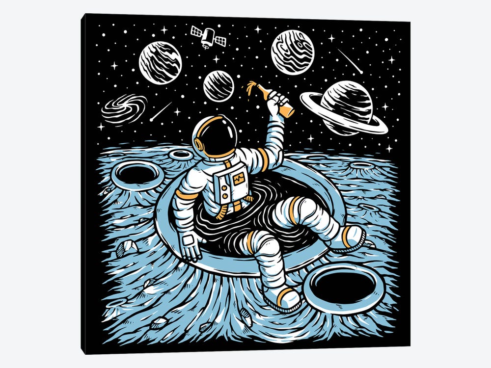 Cold Beer And Zero Gravity by Jay Stanley 1-piece Art Print