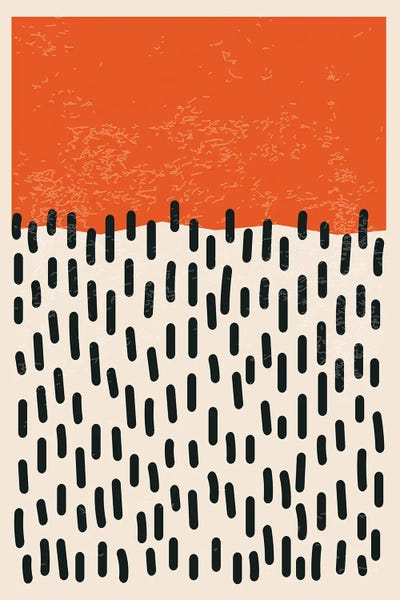 Minimalist Bohemian Decor: Color Line Series I by jay stanley