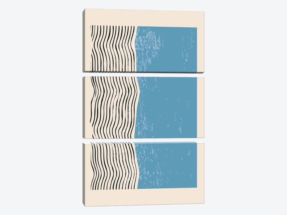 Color Line Series III by Jay Stanley 3-piece Art Print