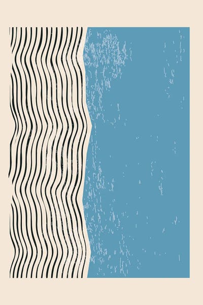 Minimalist Bohemian Decor: Color Line Series III by jay stanley