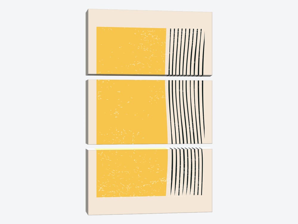 Color Line Series IV by Jay Stanley 3-piece Canvas Print