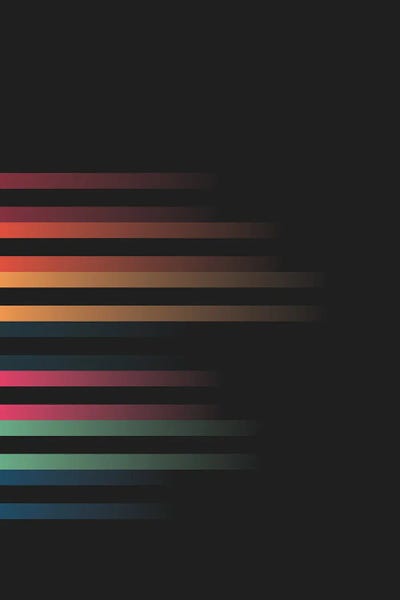 Faded Stripes I by jay stanley framed wall art