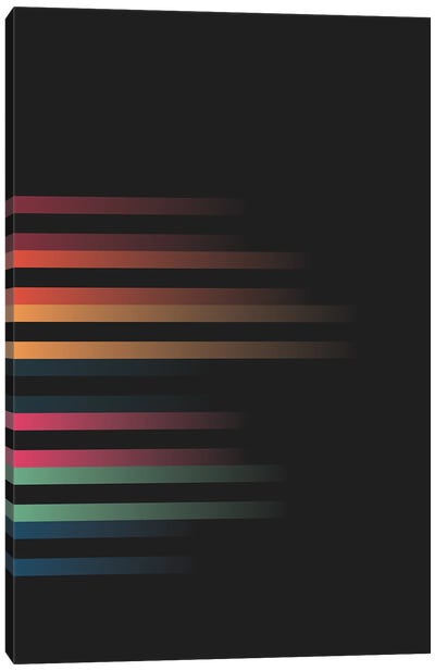 Faded Stripes I Canvas Art Print - Jay Stanley