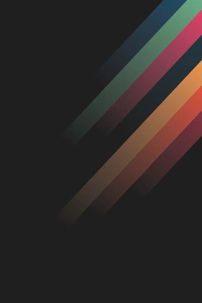 Faded Stripes II by jay stanley framed wall art