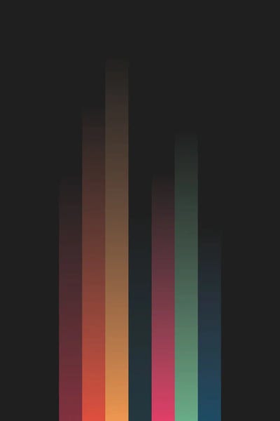 jay stanley: Faded Stripes III by jay stanley