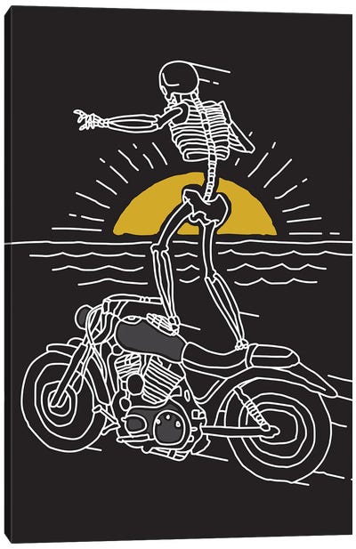Freedom Rider Canvas Art Print - Jay Stanley
