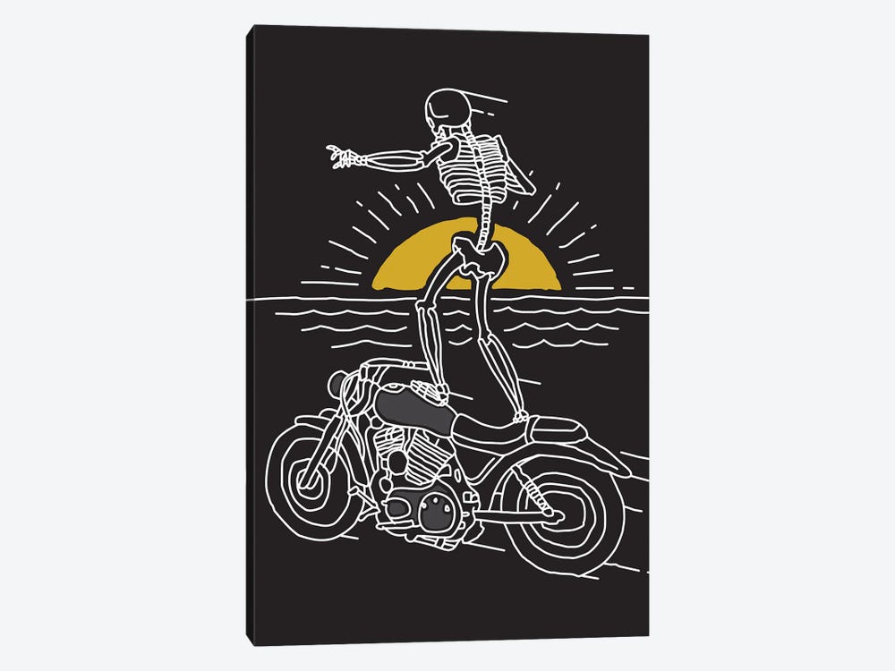 Freedom Rider by Jay Stanley 1-piece Canvas Wall Art