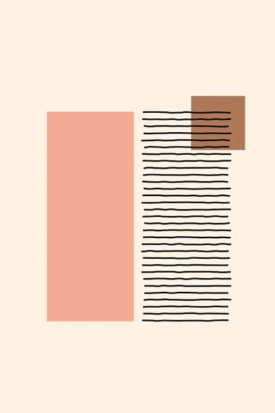 Organic Modern: Geometric Abstract Shapes II by jay stanley