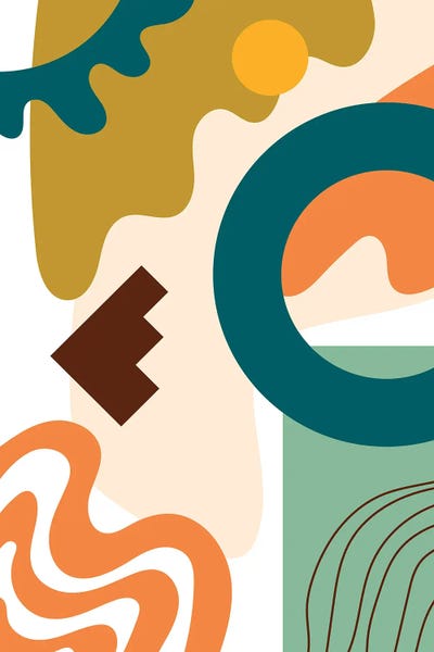 The Cut Outs Collection: Abstract Expression III by jay stanley