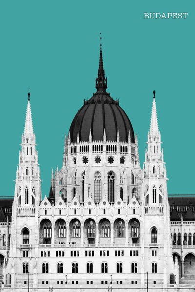 Domes: Halftone Budapest Green by jay stanley