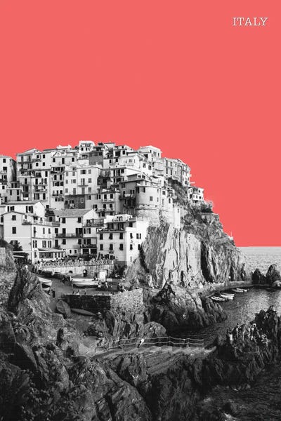 jay stanley: Halftone Italy Red II by jay stanley