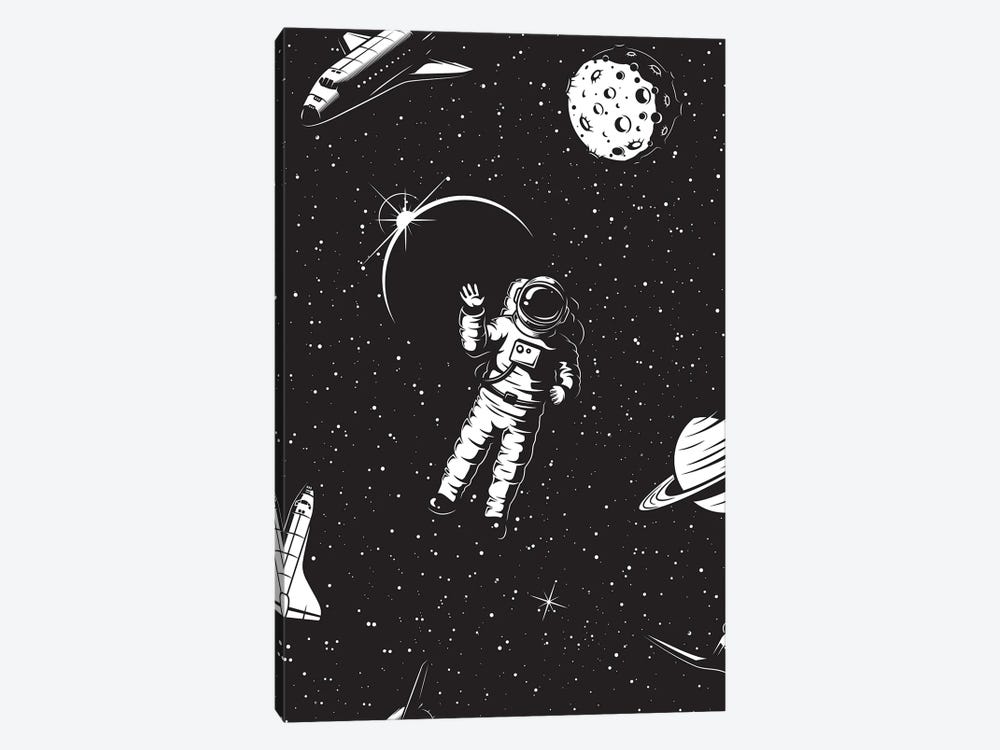 Hello Spaceman by Jay Stanley 1-piece Canvas Art Print