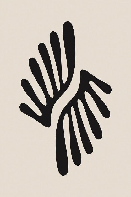 Henri Matisse Black Algae Collection I