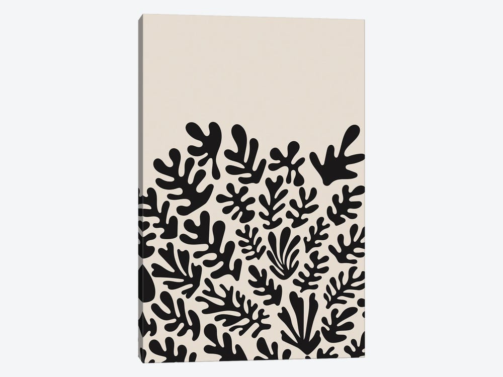 Henri Matisse Black Algae Collection II by Jay Stanley 1-piece Canvas Artwork