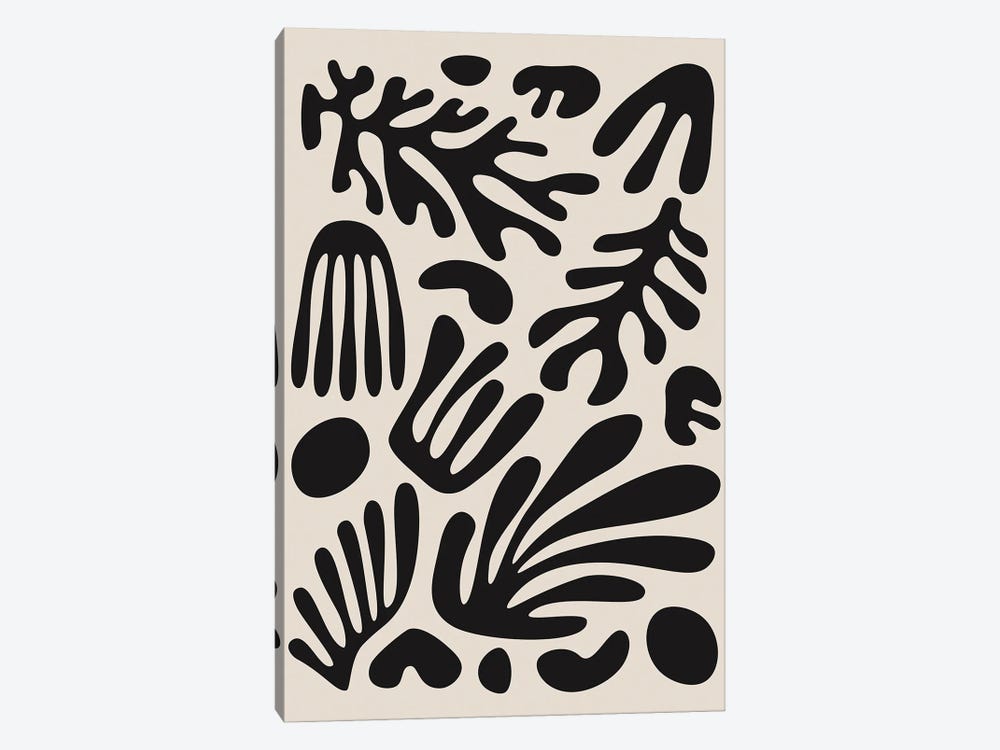 Henri Matisse Black Algae Collection III by Jay Stanley 1-piece Art Print