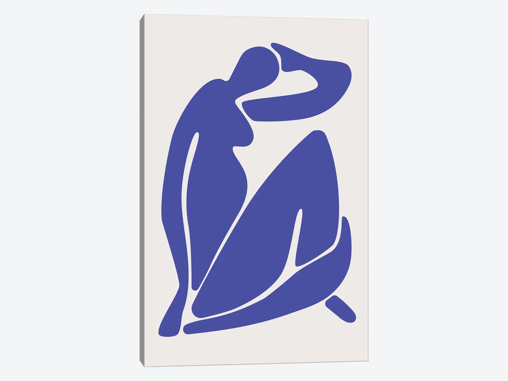 Henri Matisse Blue Collection I by Jay Stanley 1-piece Canvas Wall Art