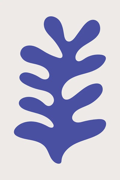 jay stanley: Henri Matisse Blue Collection III by jay stanley