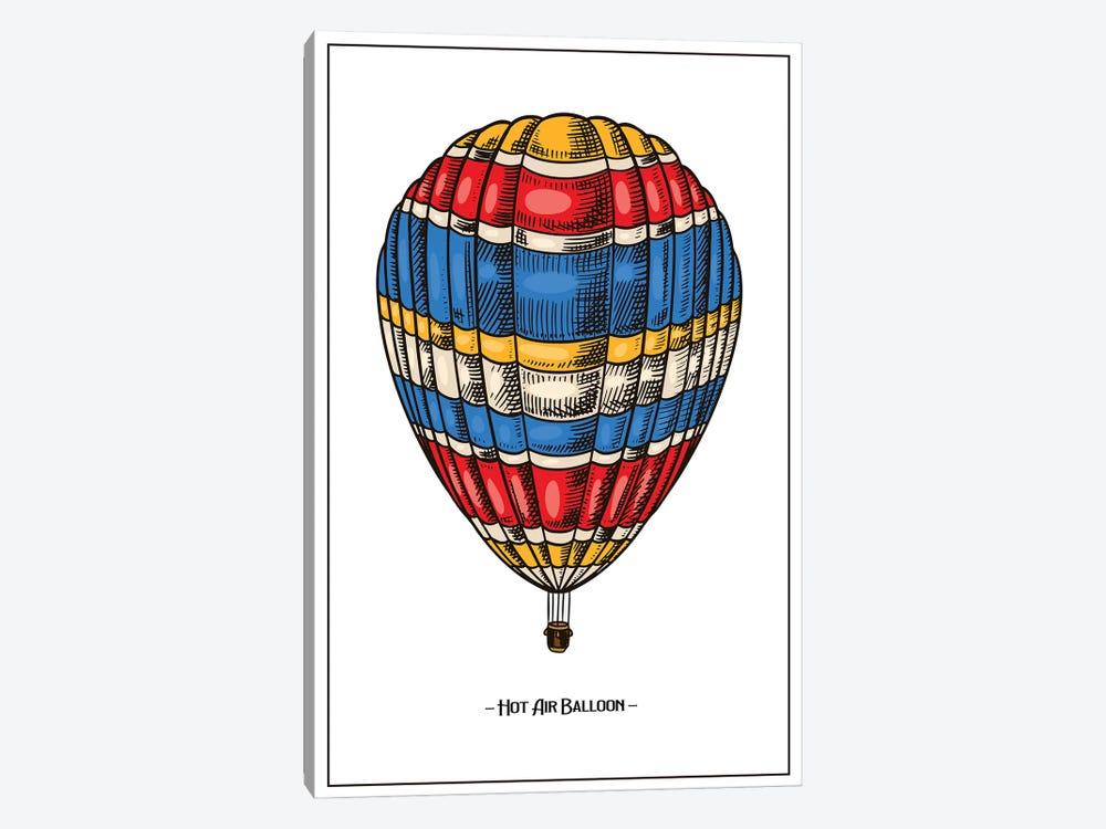 Hot Air Balloon by Jay Stanley 1-piece Canvas Art
