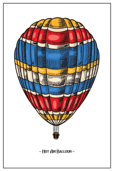 jay stanley: Hot Air Balloon by jay stanley