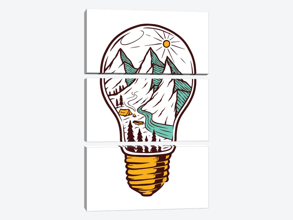 I Have An Idea by Jay Stanley 3-piece Art Print