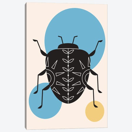 Lonely Beetle Canvas Print #STY293} by Jay Stanley Canvas Wall Art