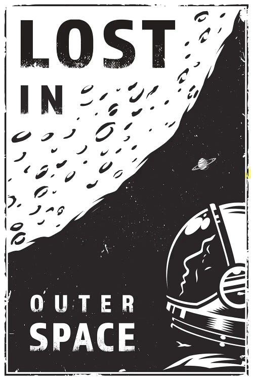 Lost In Outer Space by jay stanley wall art