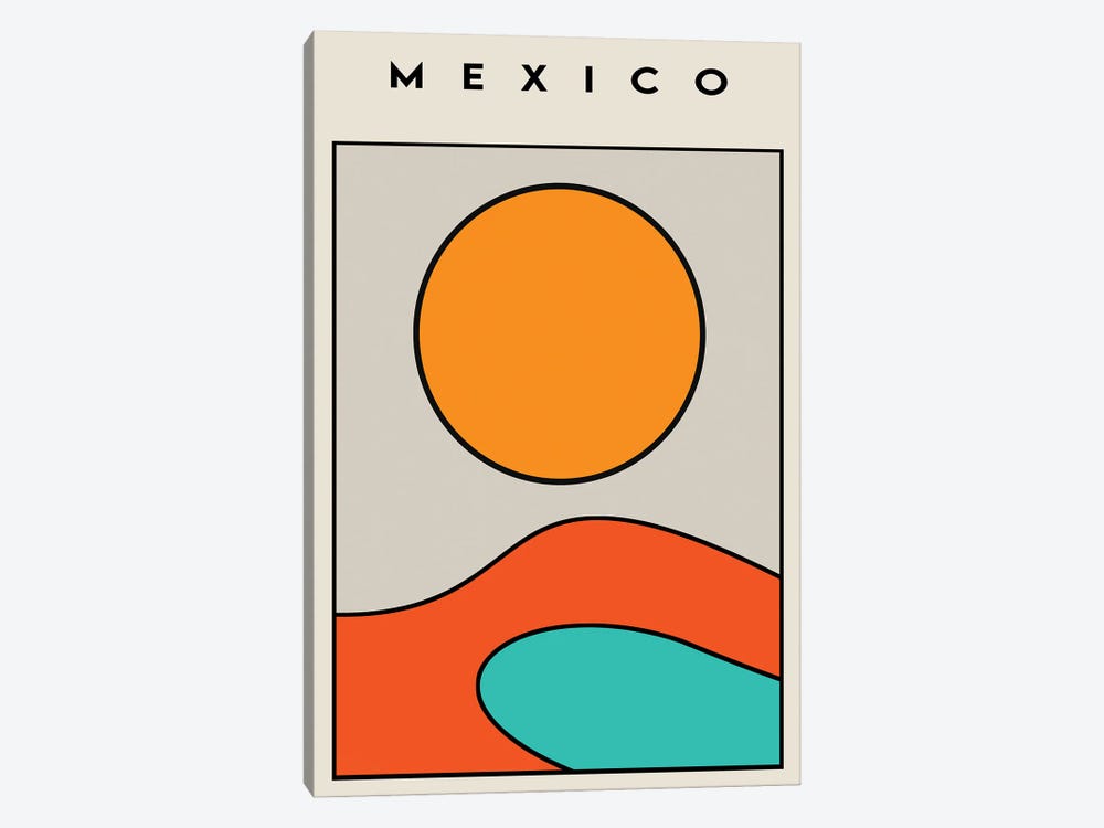Mexico Vibe by Jay Stanley 1-piece Canvas Wall Art