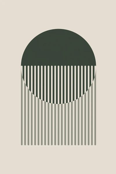 jay stanley: Minimal Abstract Circles IIII by jay stanley