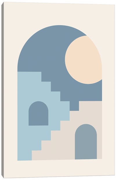 Minimal Architecture II Canvas Art Print - Middle Eastern Décor