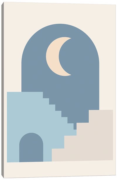 Minimal Architecture III Canvas Art Print - Middle Eastern Décor