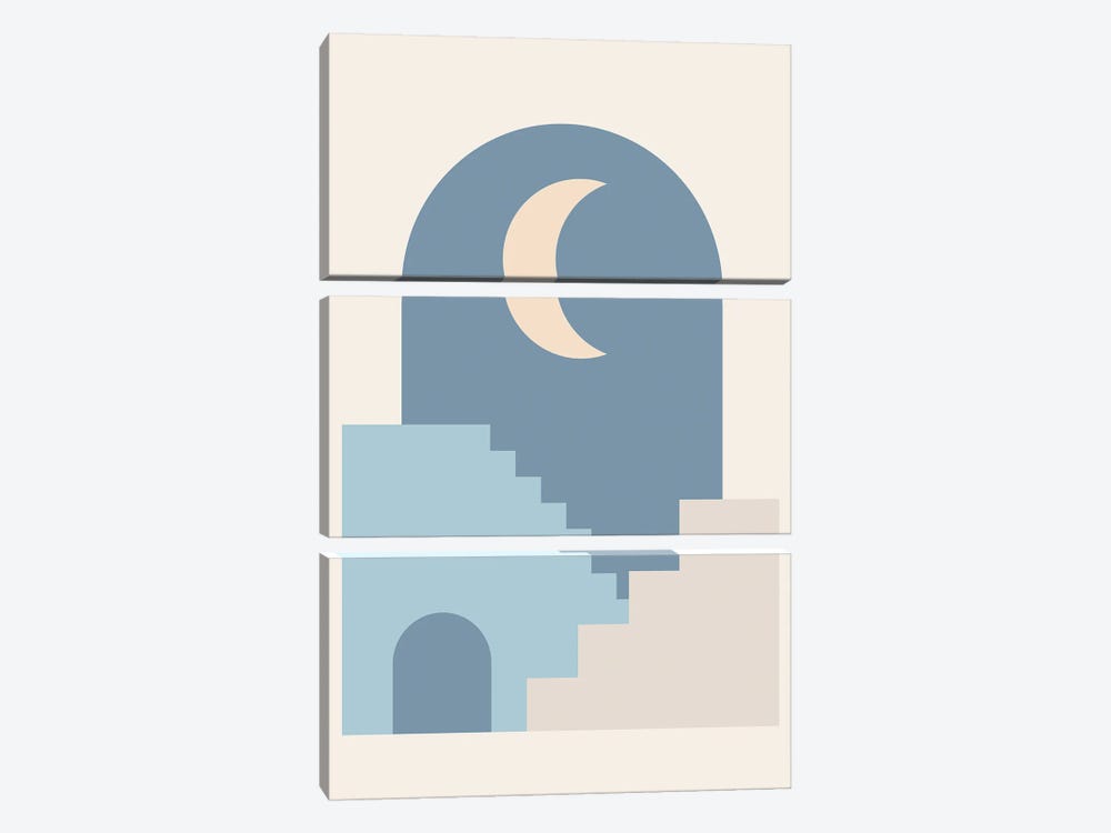 Minimal Architecture III by Jay Stanley 3-piece Canvas Art