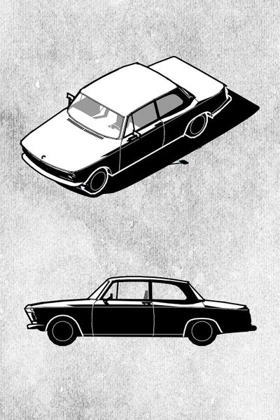 Minimal Car Series II by jay stanley framed canvas print