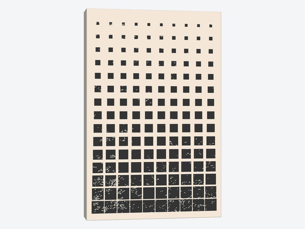 Minimal Halftone Shapes I by Jay Stanley 1-piece Canvas Wall Art