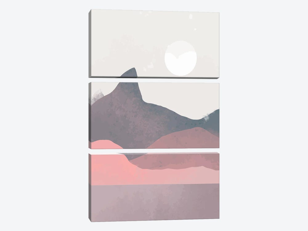 Minimal Landscape by Jay Stanley 3-piece Canvas Wall Art