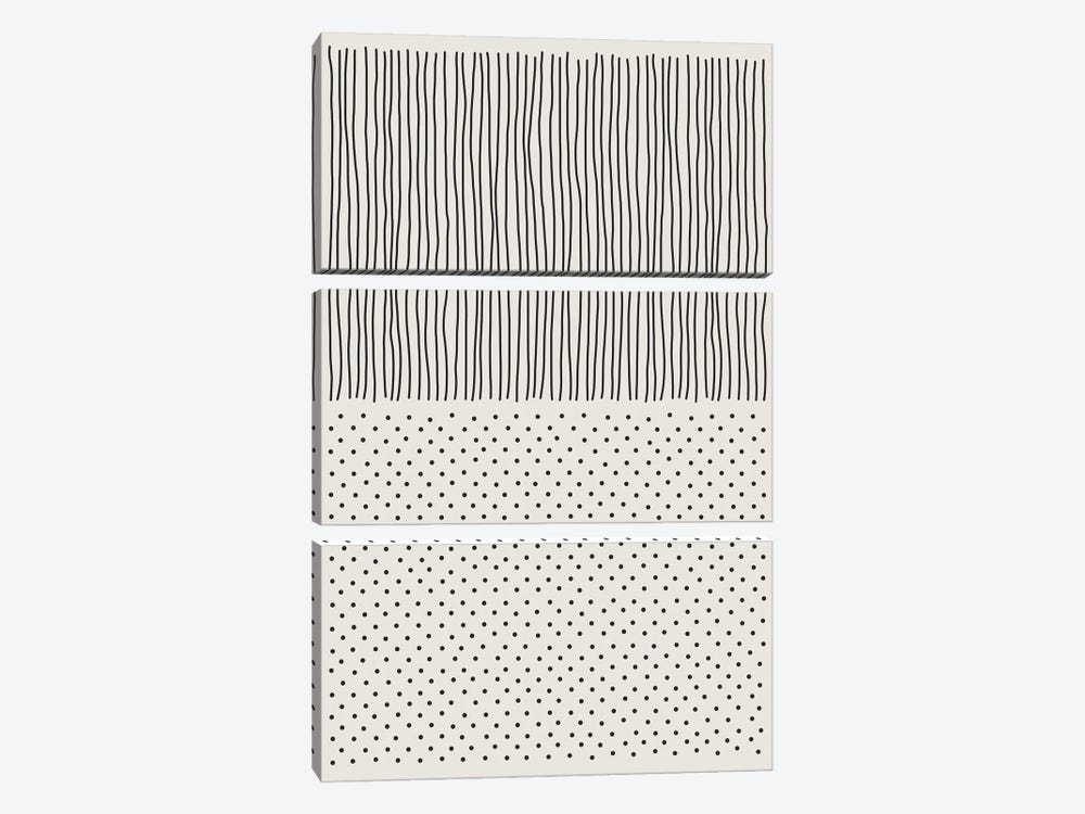 Minimal Line Vibes IV by Jay Stanley 3-piece Canvas Art