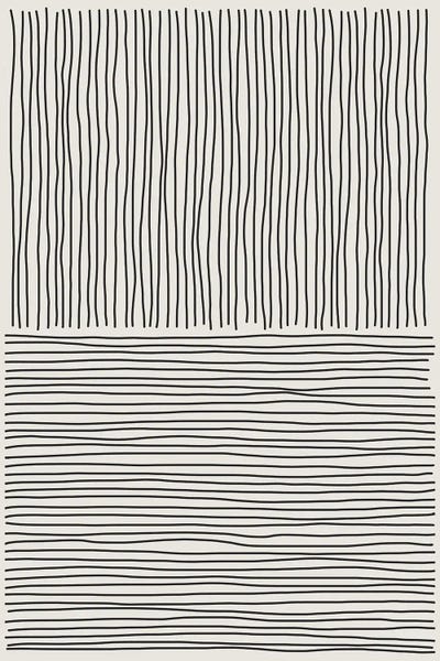 Minimalist Bohemian Decor: Minimal Line Vibes VII by jay stanley