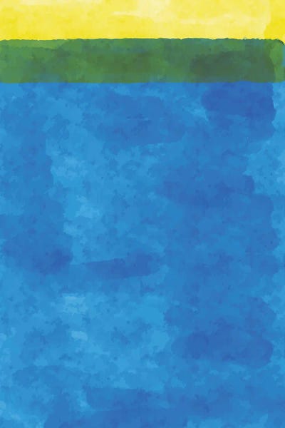 Linear Abstract: IIIIMinimal Watercolor III by jay stanley